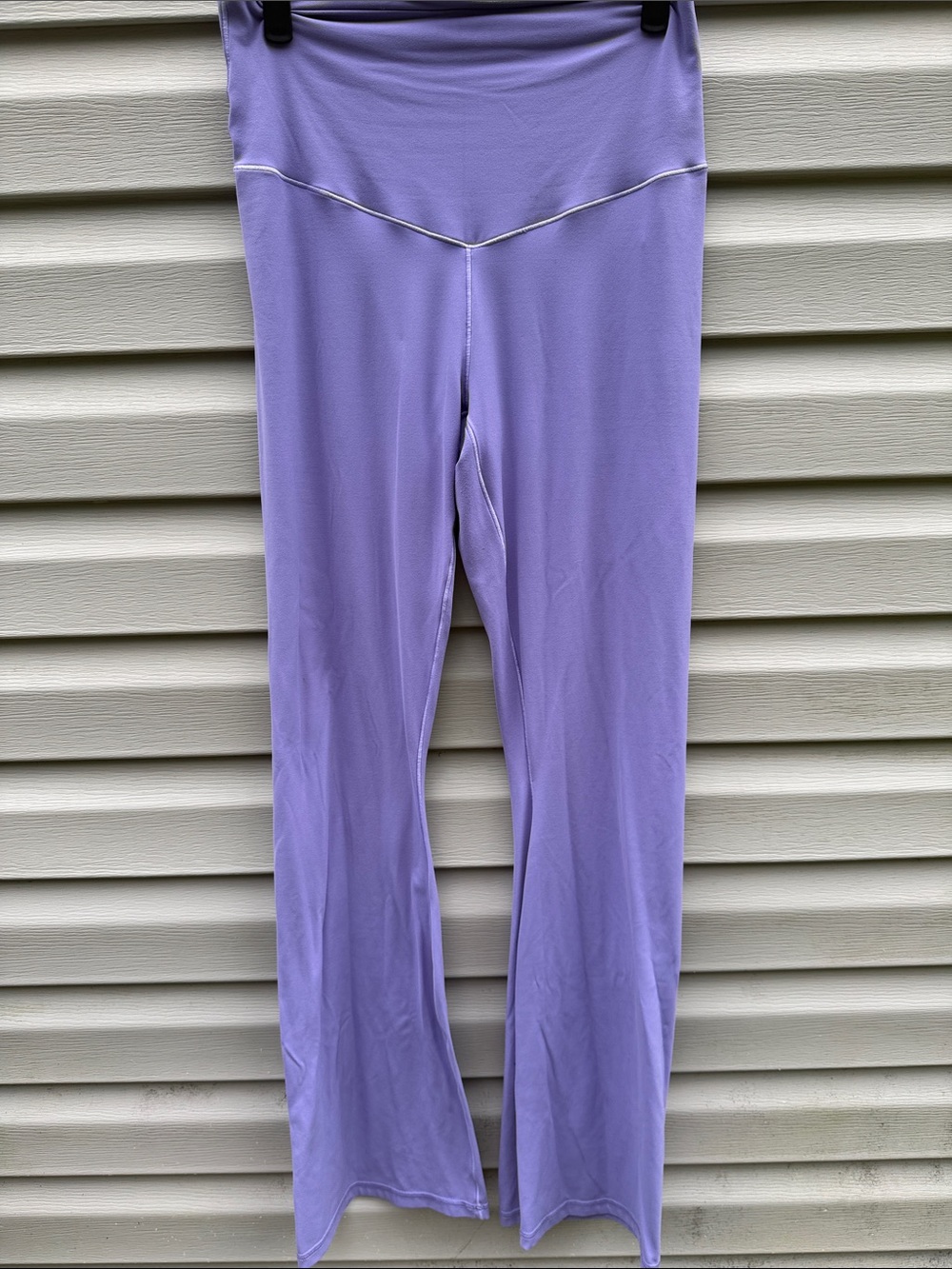 Aerie | Offline Purple Flare Leg Leggings size Large